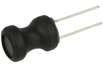 Inductor; wire vertical; D V0015.00k; 15uH; 2A; 10%; 9x12mm; through-hole (THT); 5mm; 0,05ohm; Bochen; RoHS