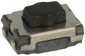 Tact switch; 3,7x6,1mm; 2,5mm; TS013-S300B2T25C; surface mount; 2 pins; 0,5mm; OFF-(ON); 50mA; 12V DC; 300gf; RoHS