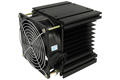 Heatsink; Y-110; for 3-phase SSR; with fan 220V AC; 0,28K/W; blackened; 110mm; 125mm; 135mm; TriHero