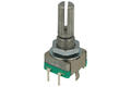 Rotary encoder; EC11P20 L20; with button; through hole; 20 pulses