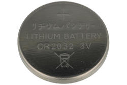Battery; lithium; CR2032; 3V; 210mAh; fi 20x3,2mm; Kinetic; 2032