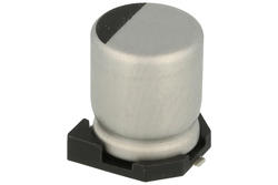Capacitor; electrolytic; 100uF; 35V; VT1; KES100u35V; 20%; diam.6,3x7,7mm; surface mounted (SMD); tape; -55...+105°C; 3000h; Leaguer; RoHS