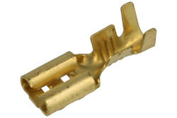 Connector; 4,8x0,8mm; flat female; uninsulated; KPNF48Cu; straight; for cable; 0,5÷2mm2; crimped; 1 way; IMP