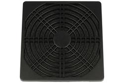 Fan cover with filter; PG120; 120x120mm; plastic; RoHS