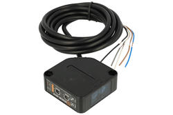 Sensor; photoelectric; BEN5M-MFR; relay; NO/NC; mirror reflective type; 0,1÷5m; 24÷240V; AC/DC; 3A; cuboid; 18x50mm; with 2m cable; adjustable; π pi-El; RoHS