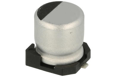 Capacitor; electrolytic; 100uF; 6,3V; VT1; VT10J101M0505; 20%; diam.5x5,4mm; surface mounted (SMD); tape; -55...+105°C; 1000h; Leaguer; RoHS