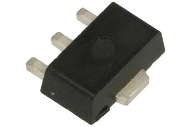 Voltage stabiliser; linear; UA78L05ACPK; 5V; fixed; 100mA; SOT89; surface mounted (SMD); Texas Instruments; RoHS