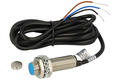 Sensor; Hall-effect; proximity; SM12-31010PB; PNP; NC; fi 12mm; 10mm; 5÷24V; DC; cylindrical metal; flush type; with 2m cable; π pi-El; RoHS