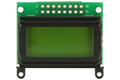 Display; LCD; alphanumeric; LCD-LC-0802C-YHY Y/G-E6; 8x2; black; Background colour: green; LED backlight; 31mm; 14,5mm; AV-Display; RoHS