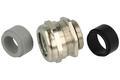 Cable gland; 19000005095; nickel-plated brass; IP68; natural; M32; 13÷25mm; with metric thread; Harting; RoHS