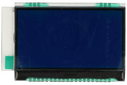 Display; LCD; graphical; WDO0066-TML#06; white; Background colour: blue; LED backlight; 128x64; Winstar; RoHS