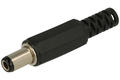 Plug; 2,5mm; DC power; 5,5mm; 9,0mm; SC-3049 op.; straight; for cable; solder; plastic; RoHS