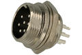 Plug; microphone; NC/7p-521; 7 ways; for panel; 16mm; solder; 4A; 125V; IP55; DAFA LINKER; RoHS