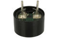 Electromagnetic buzzer; HC09; 85 dB (d=0,1m); 2÷5V; <80mA; dia. 9mm; 2,73kHz; through hole (THT); 4; without generator; pins; 4mm
