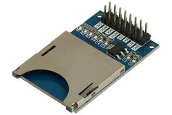 Extension module; SD card support; SD; 5V; pin strips