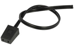 Fan power cord; A2-03 LD; 300mm; straight plug; LIAN DUNG; RoHS