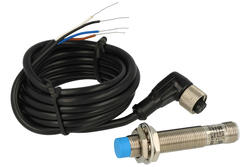 Sensor; inductive; LM12-33008PCT-L; PNP; NO/NC; 8mm; 10÷30V; DC; 200mA; cylindrical metal; fi 12mm; 67mm; not flush type; M12-4p connector; Greegoo; RoHS