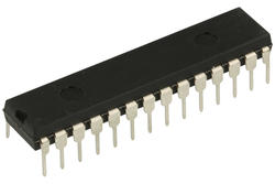 Microcontroller; ATMega168-20PU; DIP28; through hole (THT); Atmel; RoHS