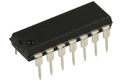 Digital circuit; CD4011BE; DIP14; CMOS CD; through hole (THT); Texas Instruments; RoHS