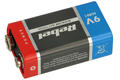 Battery; alkaline; 6LR61 6F22 9V; 9V; 16,5x25,5x48,5mm; Rebel; 9V 6F22 6LR61