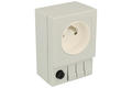 Socket; AC power; SD 035; for TS35 DIN rail; 6A; 230V; screw; STEGO; RoHS; IP20