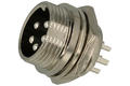 Plug; microphone; NC/5p-815; 5 ways; for panel; 16mm; solder; 5A; 125V; IP55; DAFA LINKER