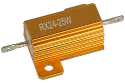 Resistor; wire-wound with heatsink; AHP25W-68RJ; solder; 25W; 68ohm; 5%; soldering; 28x27x14mm; AHP25W-68RJ; SR; RoHS