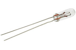 Bulb; ZD-T1-1/4-9419; wire; tubular; white; (warm) 2700K; 40mA; 14V; DC; 0,56W; 4x12mm; Goobay; RoHS
