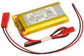 Rechargeable battery; Li-Po; 103058; 3,7V; 1700mAh; 8,6x30x56mm; PCM protection; connector + socket 2,54*2pins; AKYGA; RoHS