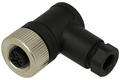 Socket; L-KLS15-M12 A-TR205-PG7; M12-5p; 5 ways; angled 90°; screw; 0,25mm2; for cable; black; IP67; 4A; 60V; KLS; RoHS