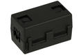 Ferrite; cuboid; two-pieces; F-6,5; 20mm; 33mm; for round cable; 6,5mm; black
