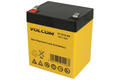 Rechargeable battery; lead-acid; maintenance-free; TI-12-5-AA; 12V; 5Ah; 90x70x101(106)mm; connector 6,3 mm; 1,6kg