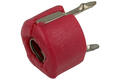Trimmer; 4÷20pF; red; 100V; through-hole (THT); 5,5mm; -30...+85°C
