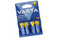 Battery; alkaline; LR06 AA Longlife Power; 1,5V; blister; fi 14,5x49,2mm; VARTA; R6 AA