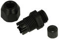 Cable gland; A1545.12.06; polyamide; IP68; black; M12; 2,5÷6,5mm; 12,0mm; with metric thread; Agro; RoHS