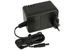 Power Supply; plug; ZNT12V0,8A; transforming; 12V DC; 800mA; straight 2,5/5,5mm; black