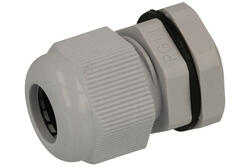 Cable gland; PG-11 34.11; polyamide; IP68; light gray; PG11; 5÷10mm; 18,8mm; with PG type thread; Elektroplast; RoHS