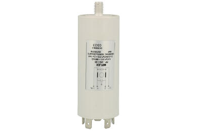 Filter; anti-interference; FP-250/20; 250V AC; 47nF; 2x4,7nF; 20A; 6,3mm connectors; 2x1mH; fi 35x86mm; Miflex; RoHS; screw without nut