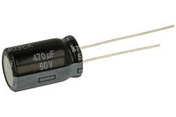 Capacitor; electrolytic; EEUFR1H471; 470uF; 50V; FR-A; diam.12,5x20mm; 5mm; through-hole (THT); bulk; Panasonic; RoHS