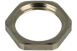 Nut; SKINDICHT SM‑M 20x1,5; nickel-plated brass; natural; M20; with metric thread; LappKabel; RoHS