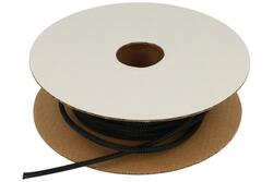 Polyester braid; CYG-PET4 BOX; black; rol length 15mkb; braid diameter 3,2÷7mm; CYG/KTG