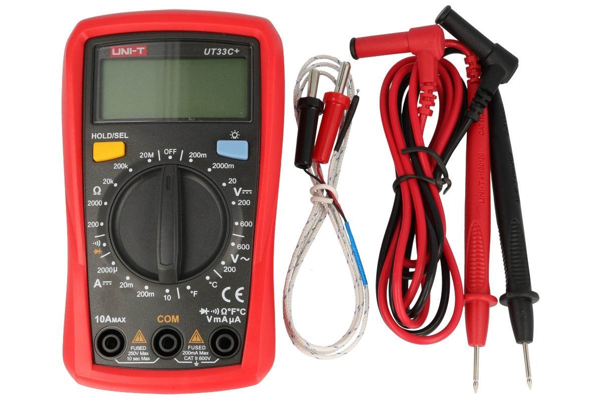 Multimeter; UNIT; UT33C+ Electronic store FIRMA PIEKARZ