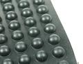 Rubber feet; fi6,7; rubber; black; 4,2x6,7mm; hemispherical; self-adhesive; RoHS