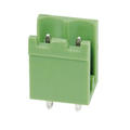 Terminal block; XY2500V-C-02P; 2 ways; R=5,08mm; 12mm; 12A; 300V; through hole; straight; open; green; Xinya; RoHS