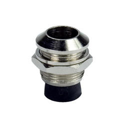 Oprawka; LED; AC5; 5mm; metal; wypukła; Elzar