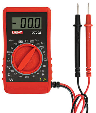 Multimeter; digital; UT20B; universal; UNI-T