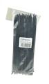 Ties; for cables; HA207B; 200mm; 2,5mm; black; 100pcs.; Fasteman