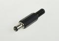 Plug; 2,1mm; DC power; 5,5mm; 9,5mm; WDC21-55K; straight; for cable; solder; plastic; RoHS