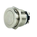 Switch; push button; PS28F; OFF-(ON); 1 way; no backlight; momentary; panel mounting; 2A; 250V AC; 19mm; IP40; RoHS