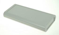 Enclosure; for instruments; handheld; G1389G; ABS; 172mm; 77mm; 25mm; light gray; light gray ABS ends; RoHS; Gainta